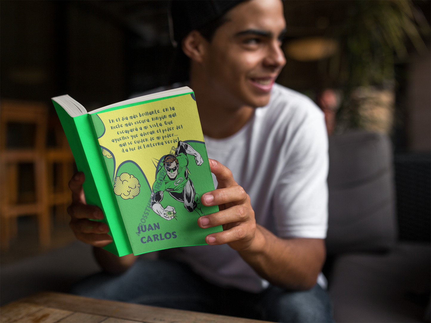 Planner personalizado Super Hérores: Linterna verde