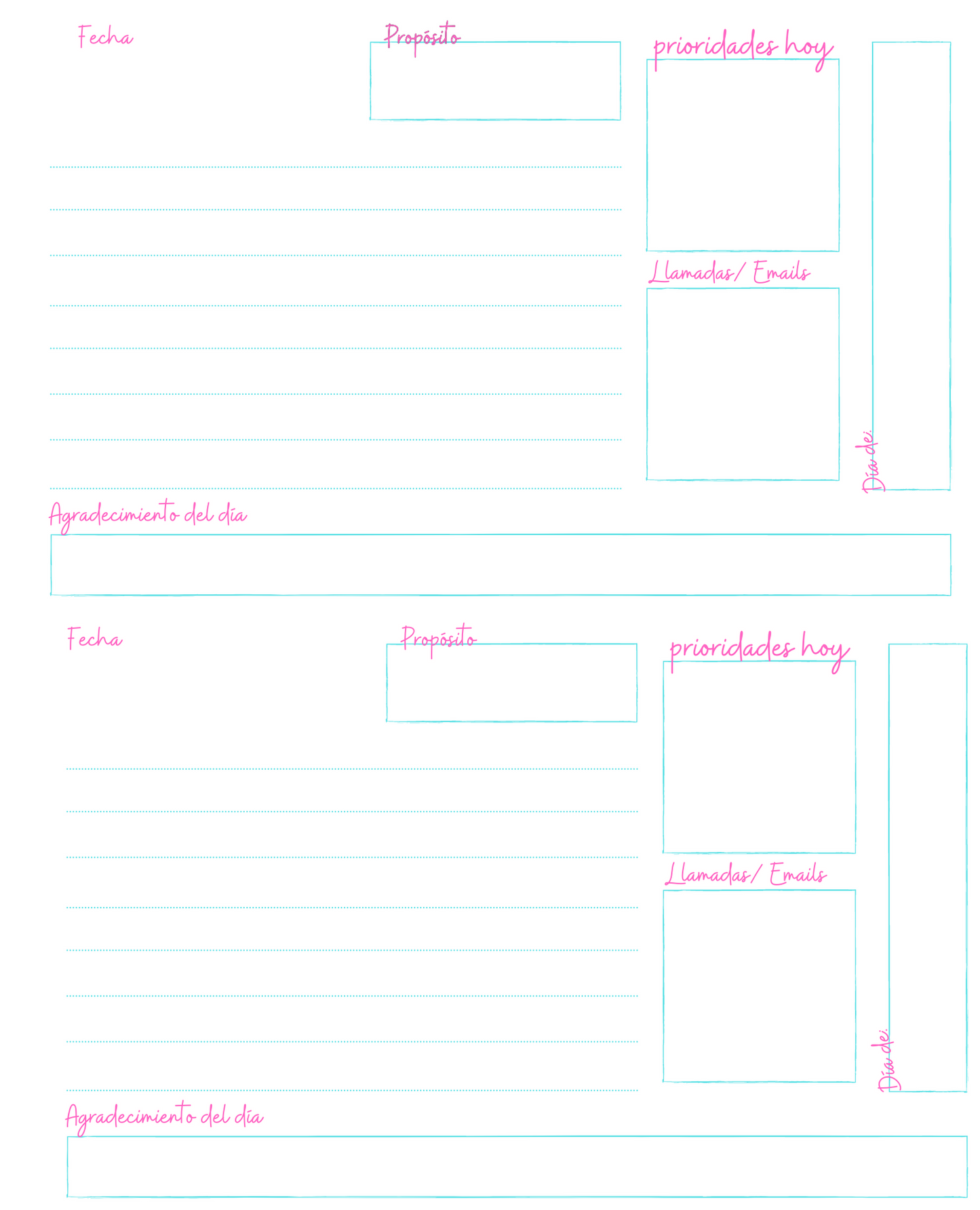 Agenda Personalizada - Planner