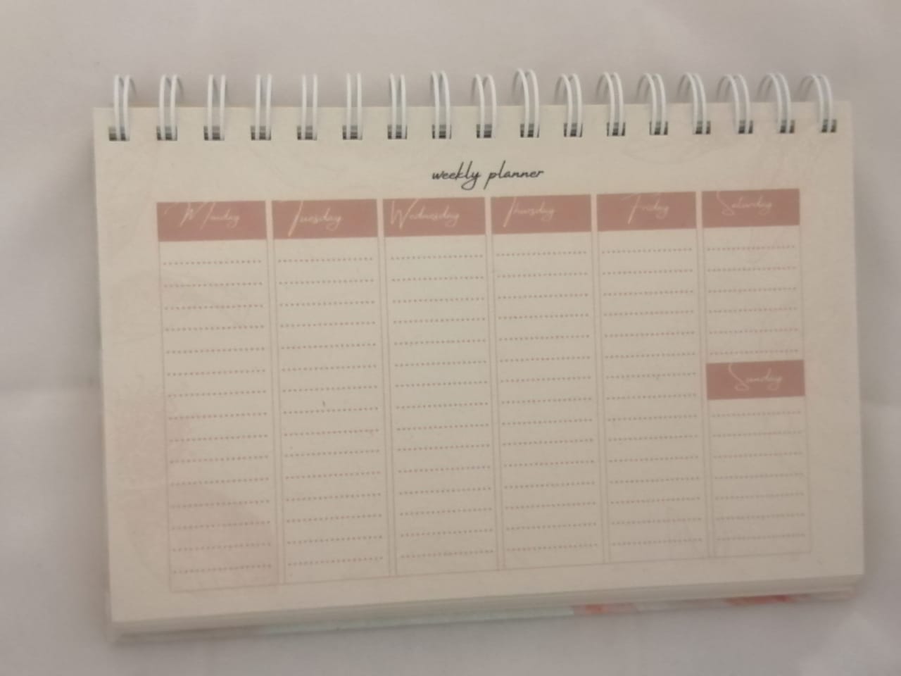 Planner Semanal - Weekly Planner Personalizado